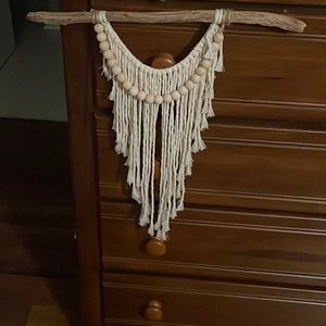 Boho handmade macramé wall hanging home wall decor